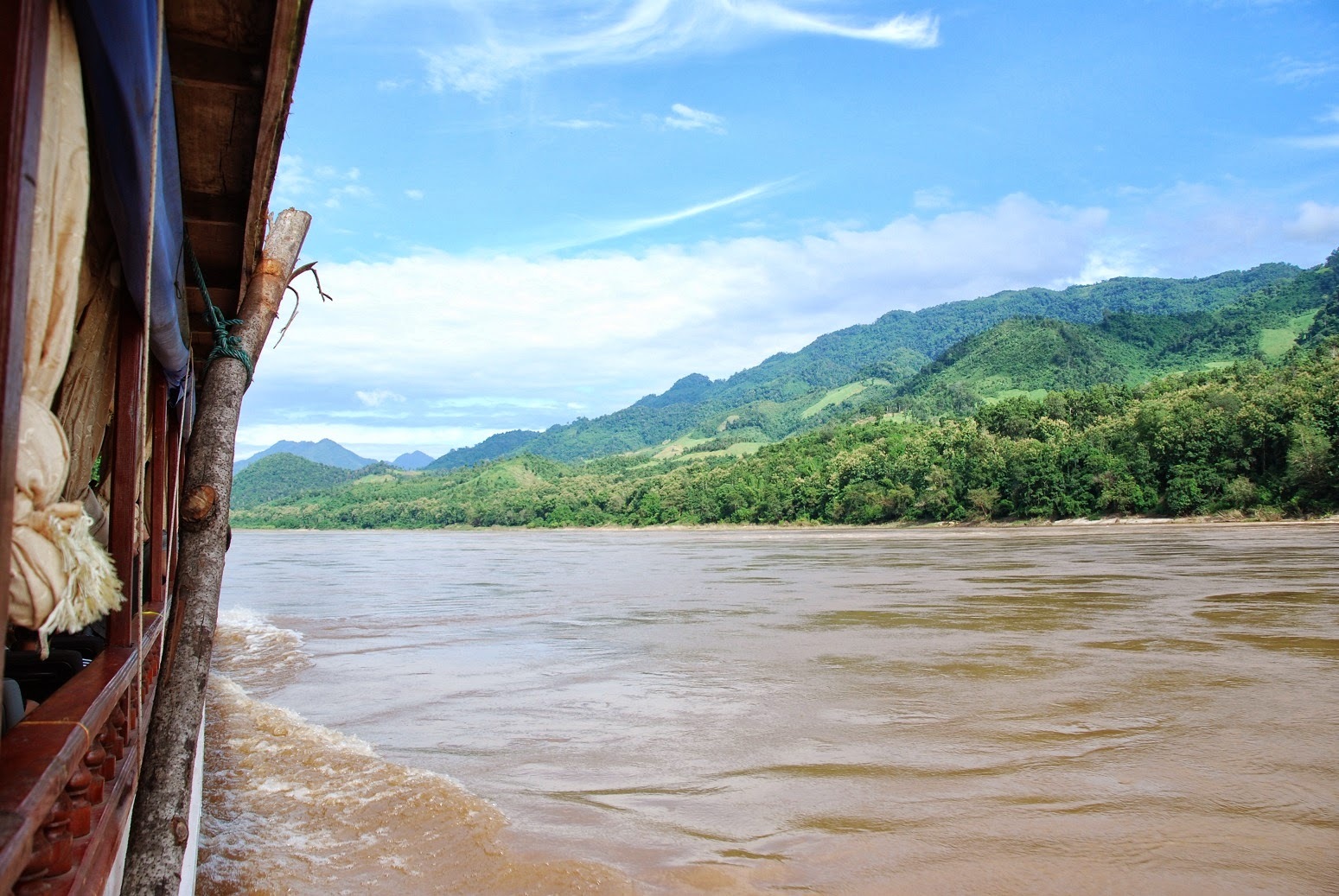 Laos - Mekong - W drodze do Luang Prabang