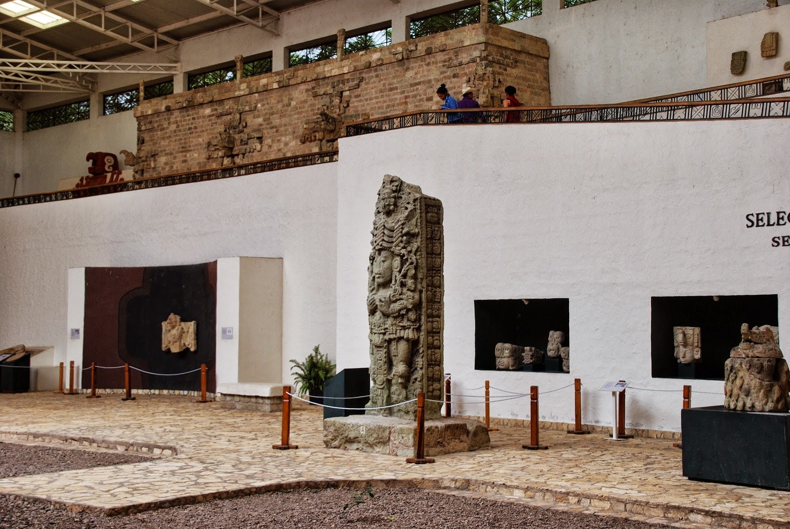 Honduras - Ruiny w Copan - Muzeum