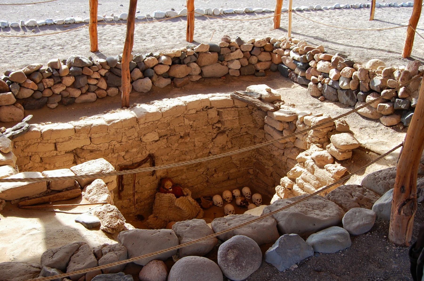 Okolice Nazca - cmentarz Indian Chauchilla