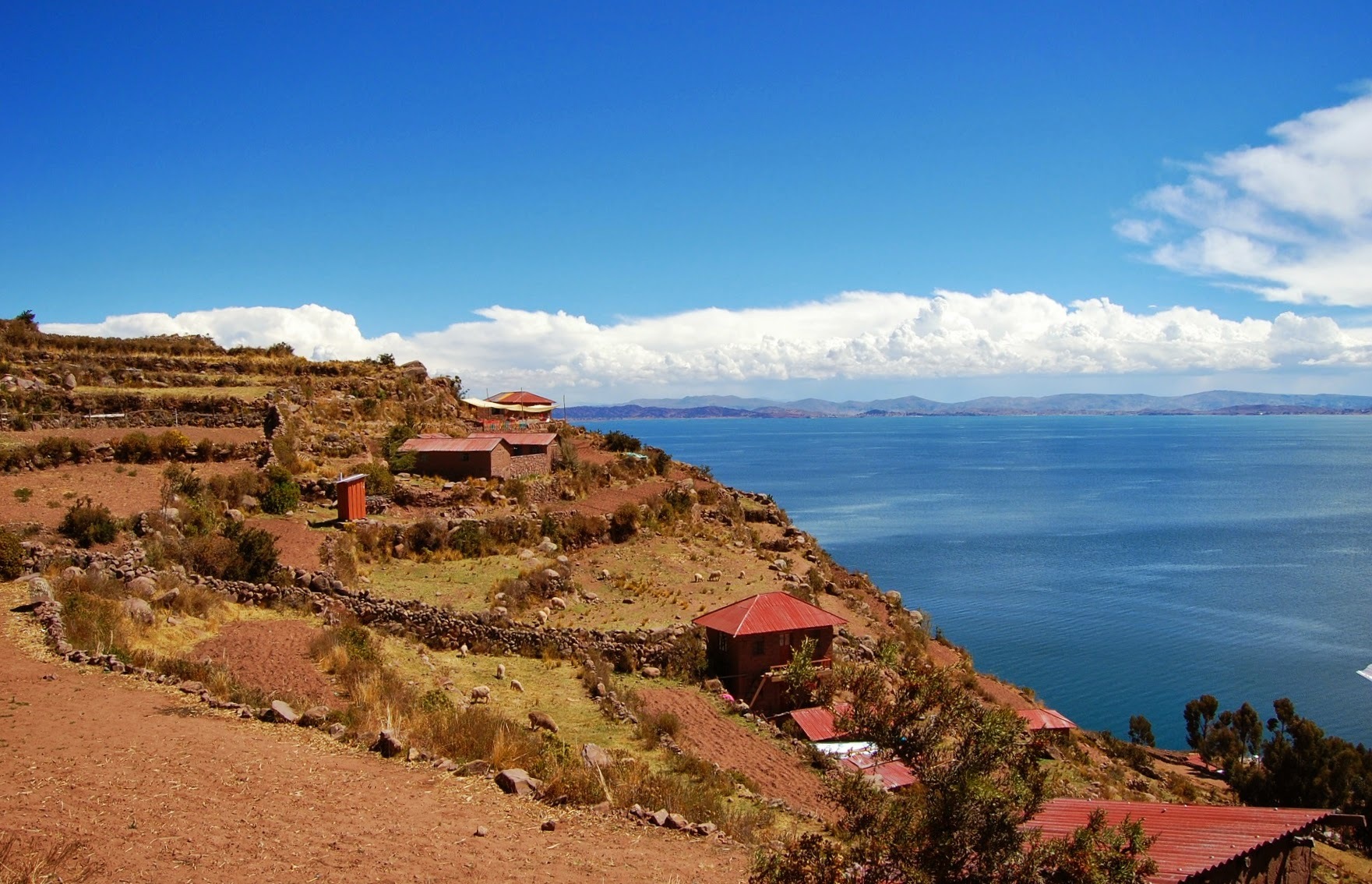 Jezioro Titicaca - wyspa Taquile